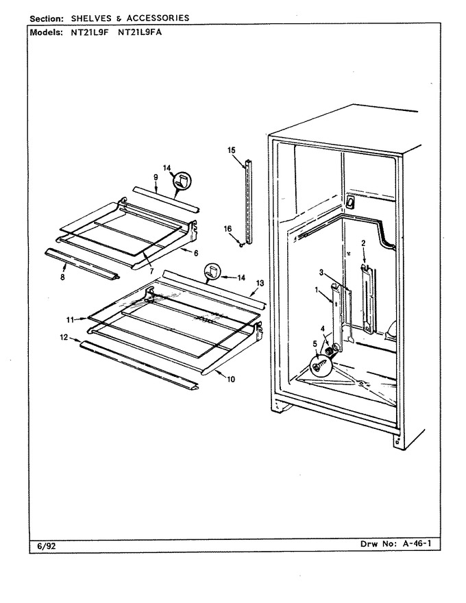 Diagram for NT21L9FA (BOM: BA74C)