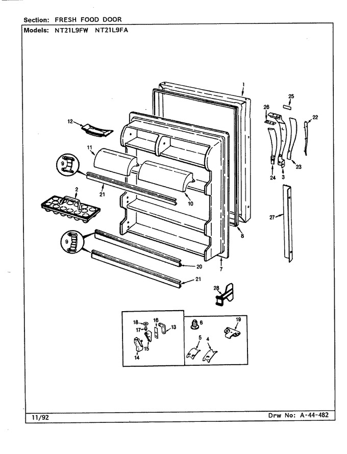 Diagram for NT21L9FA (BOM: CA72A)