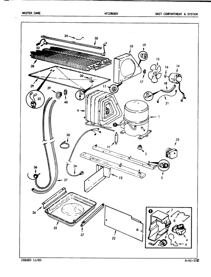 Diagram for NT23B8SVH (BOM: 5A78A)