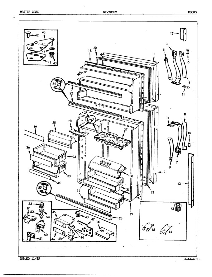 Diagram for NT23B8SVA (BOM: 5A78A)