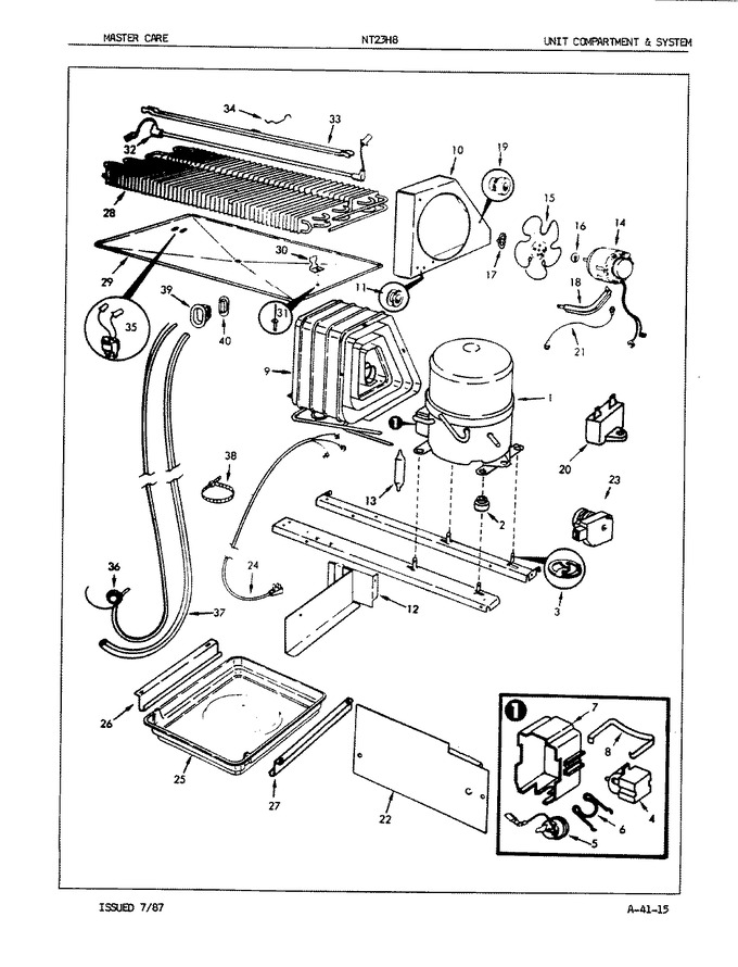 Diagram for NT23H8 (BOM: 7A59A)