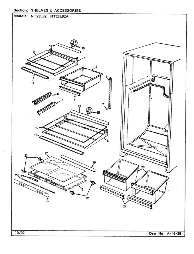 Diagram for NT23L82A (BOM: CF99A)