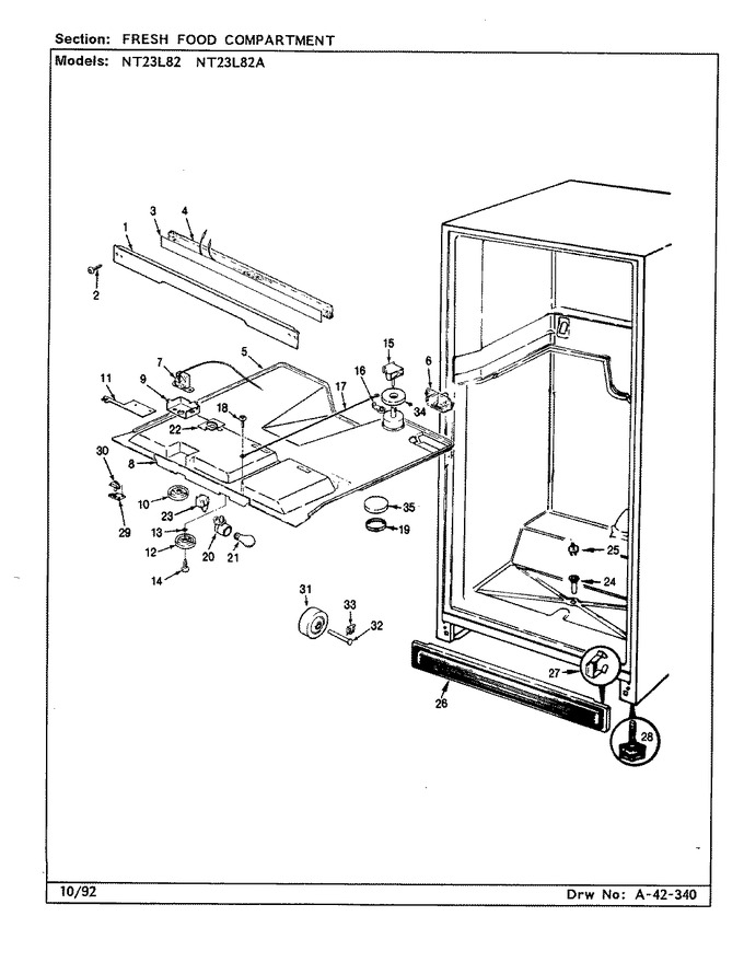 Diagram for NT23L82A (BOM: CF99A)