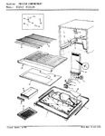 Diagram for 01 - Freezer Compartment