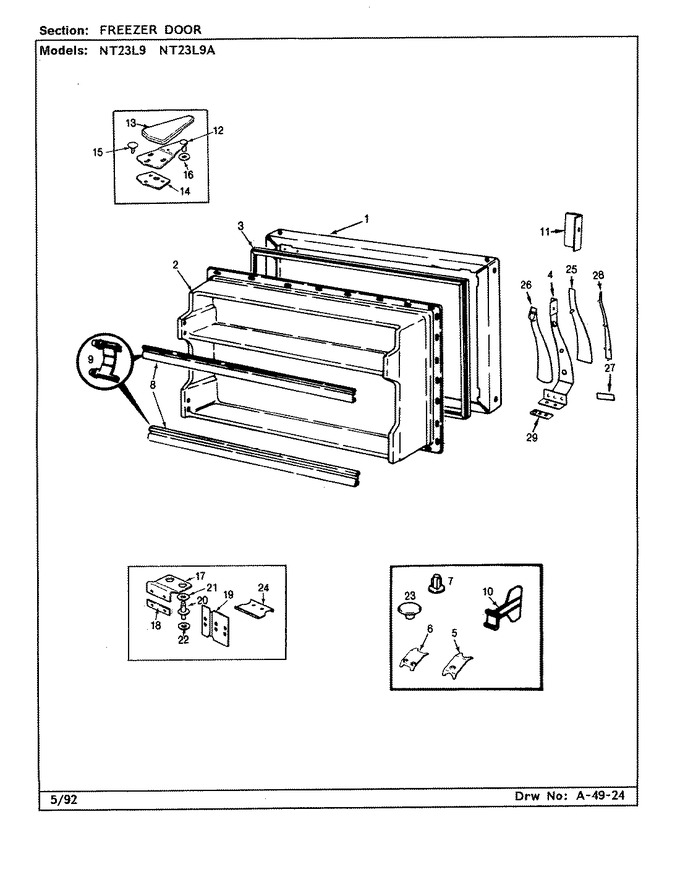 Diagram for NT23L9A (BOM: BA99B)