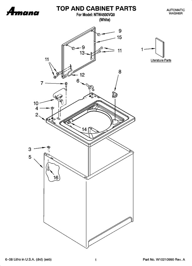 Diagram for NTW4500VQ0