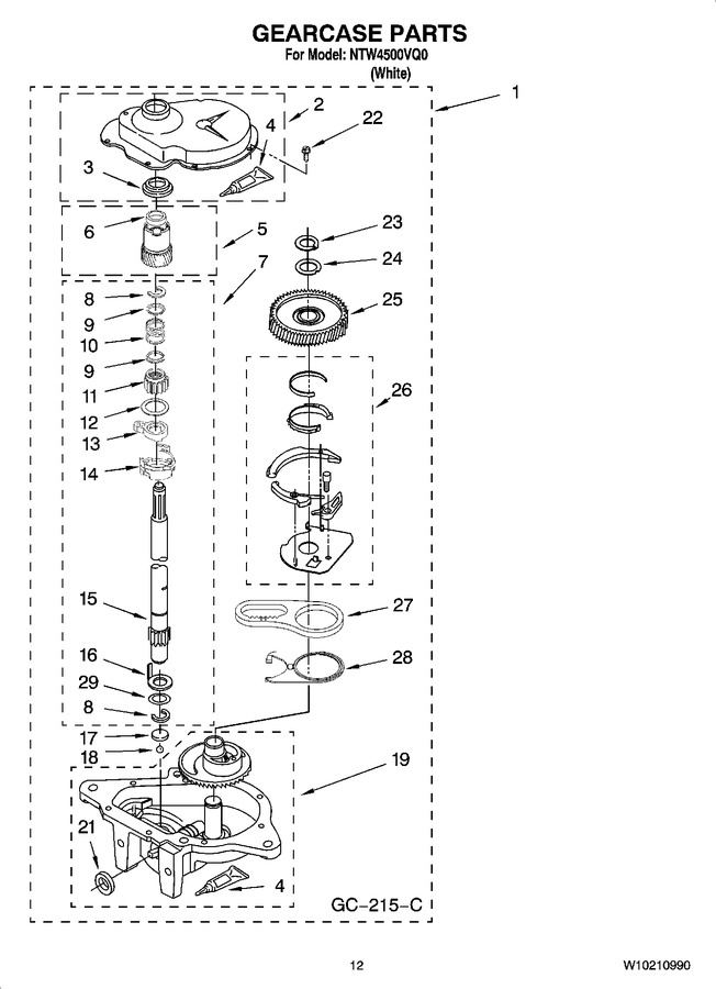 Diagram for NTW4500VQ0