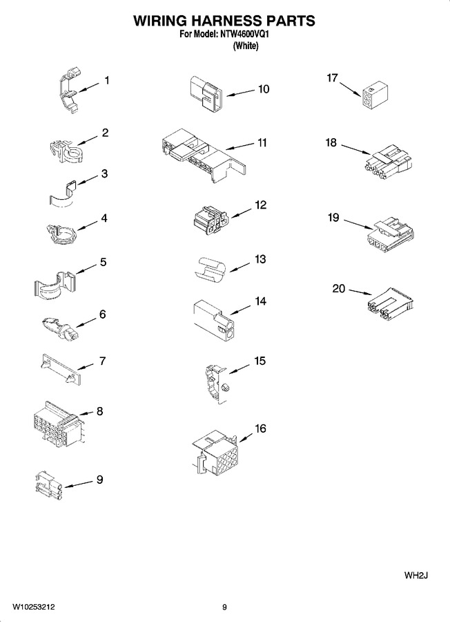 Diagram for NTW4600VQ1