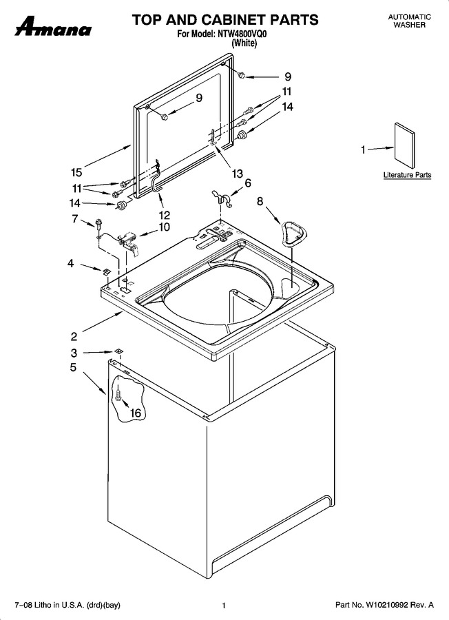 Diagram for NTW4800VQ0