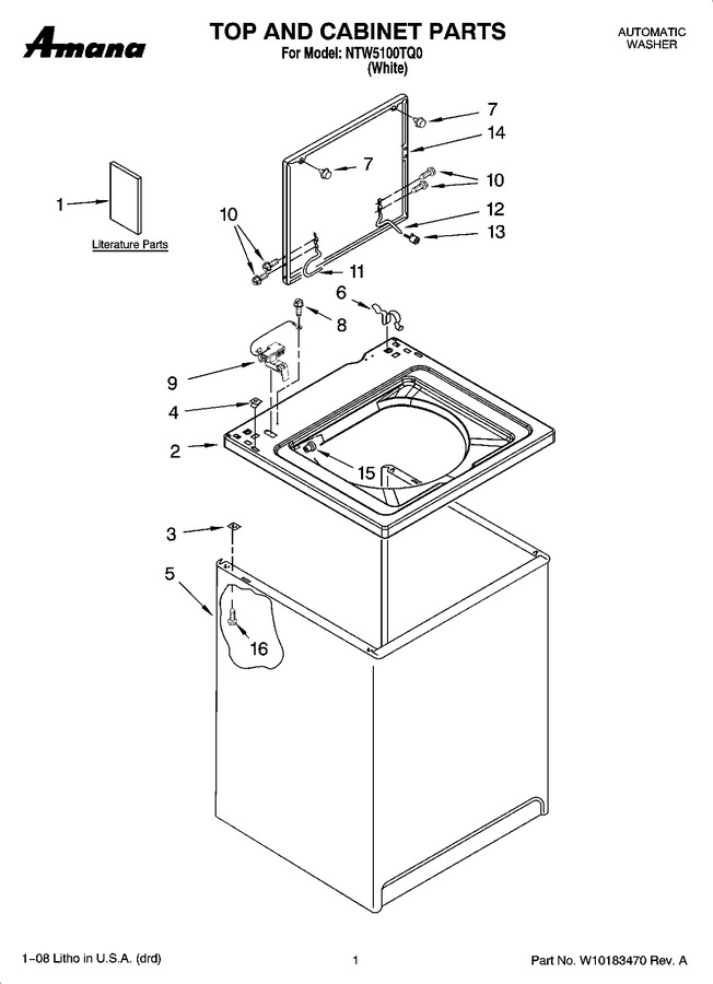 Diagram for NTW5100TQ0