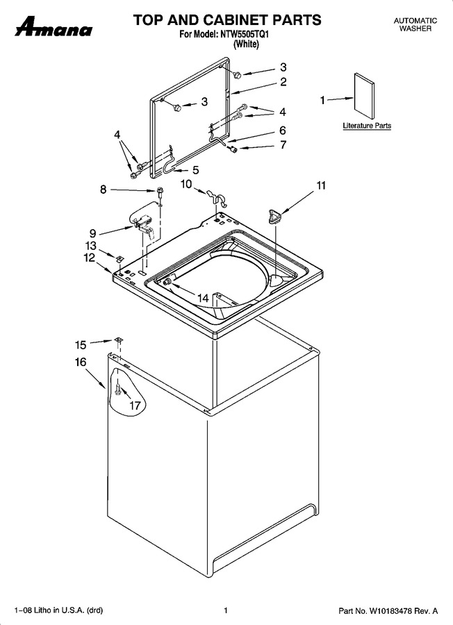 Diagram for NTW5505TQ1