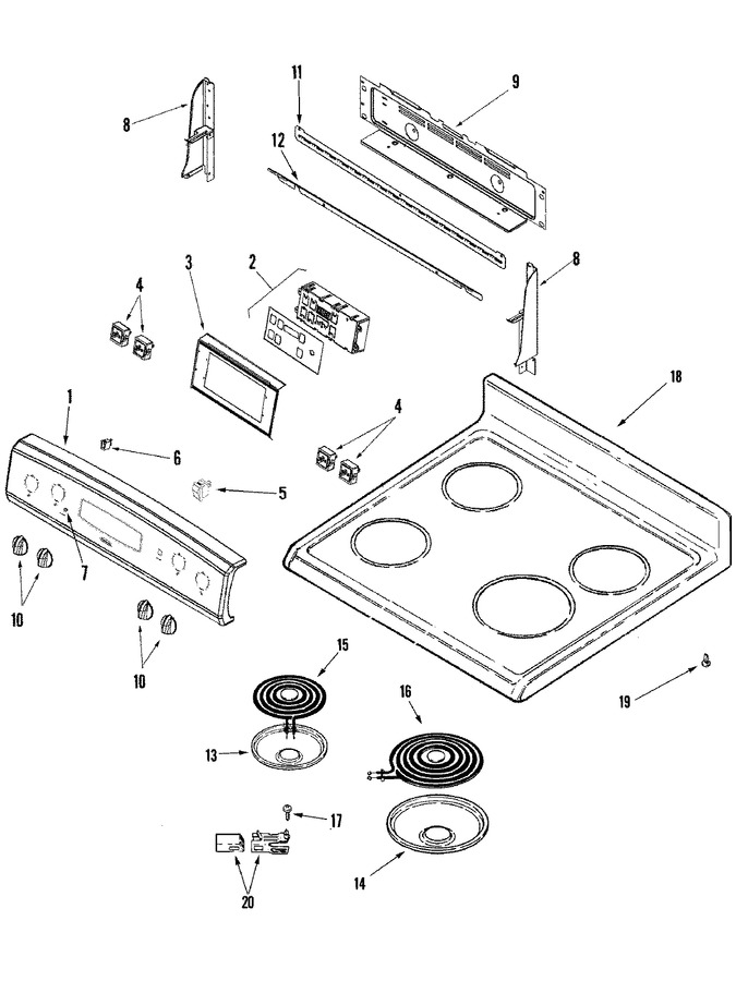 Diagram for PER3524ACW