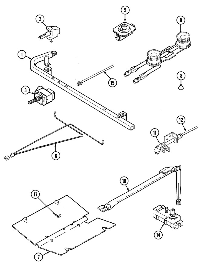 Diagram for PGR4100BDW