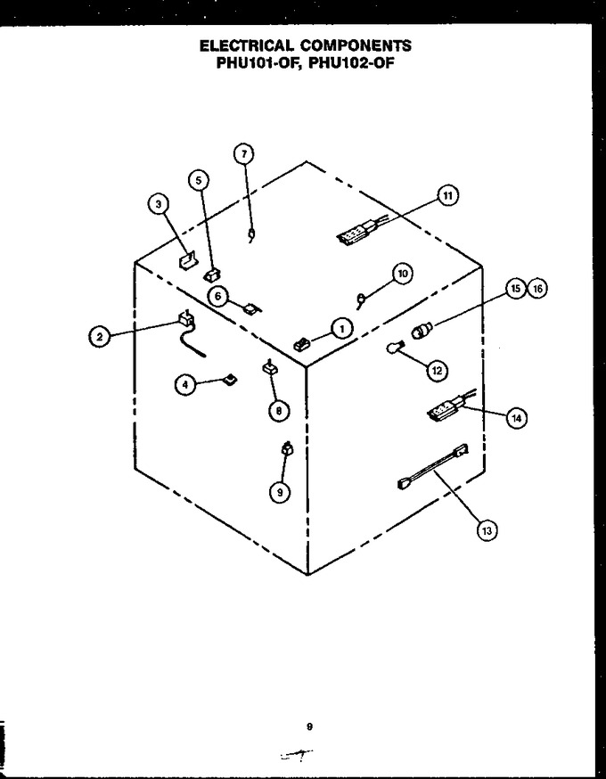 Diagram for PHU101-OF (BOM: PHU1010OF)