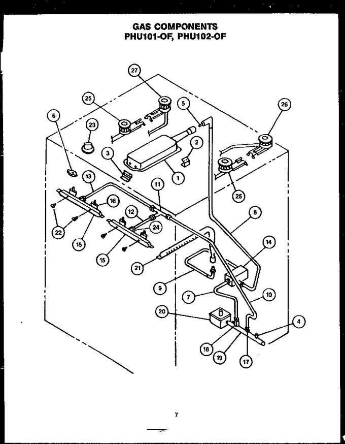 Diagram for PHU102-OF (BOM: PHU1020OF)