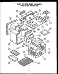 Diagram for 03 - Main Top And Oven Assy