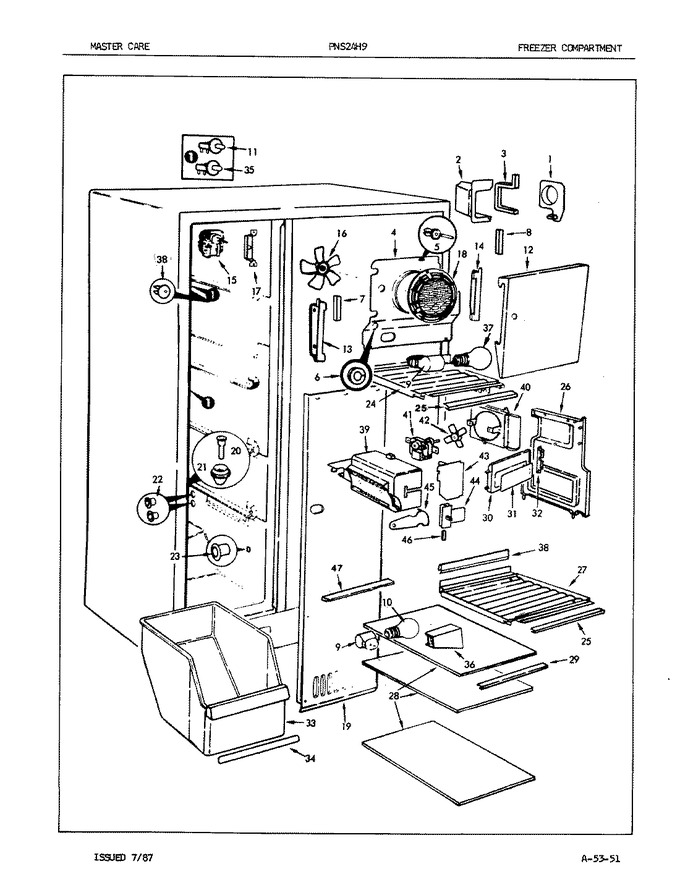 Diagram for PNS24H9 (BOM: 7L49A)