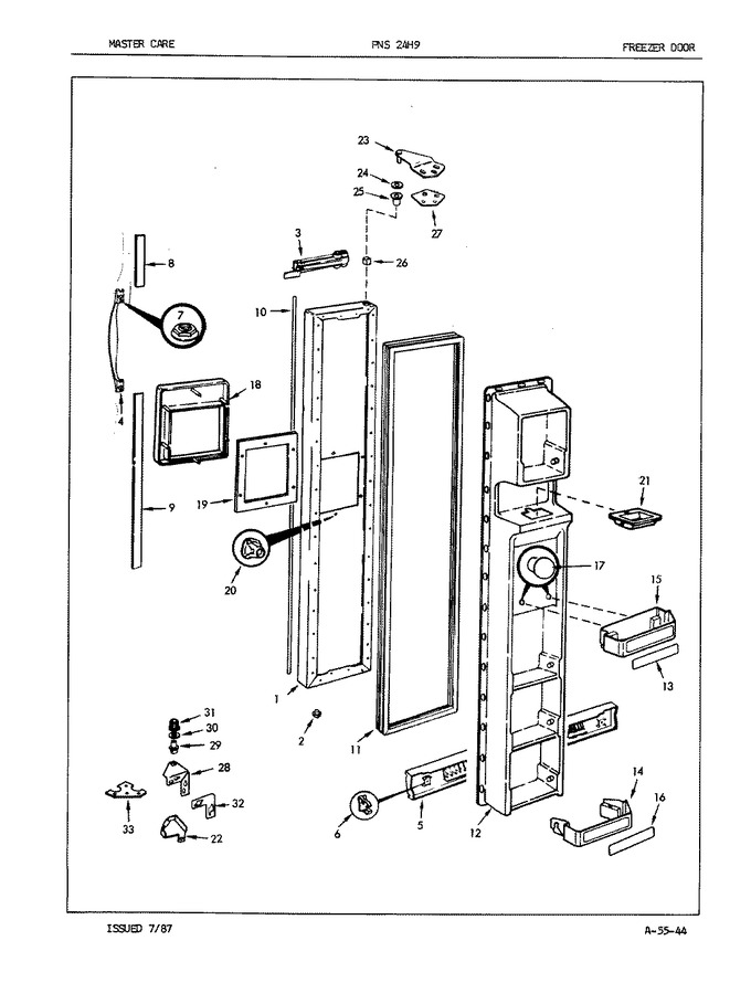 Diagram for PNS24H9 (BOM: 7L49A)