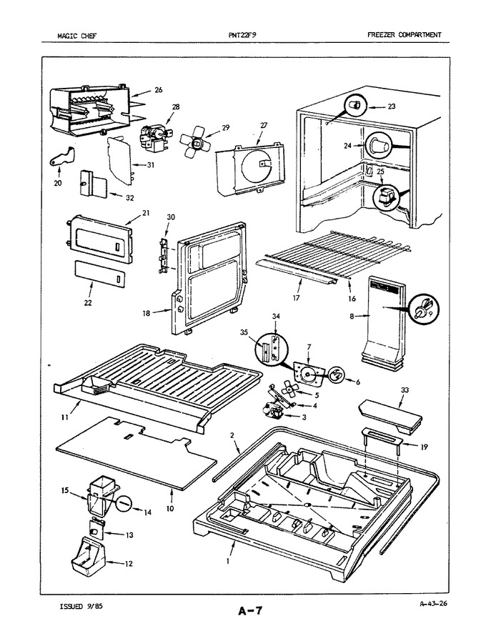 Diagram for PNT22F9L (BOM: 5B62B)