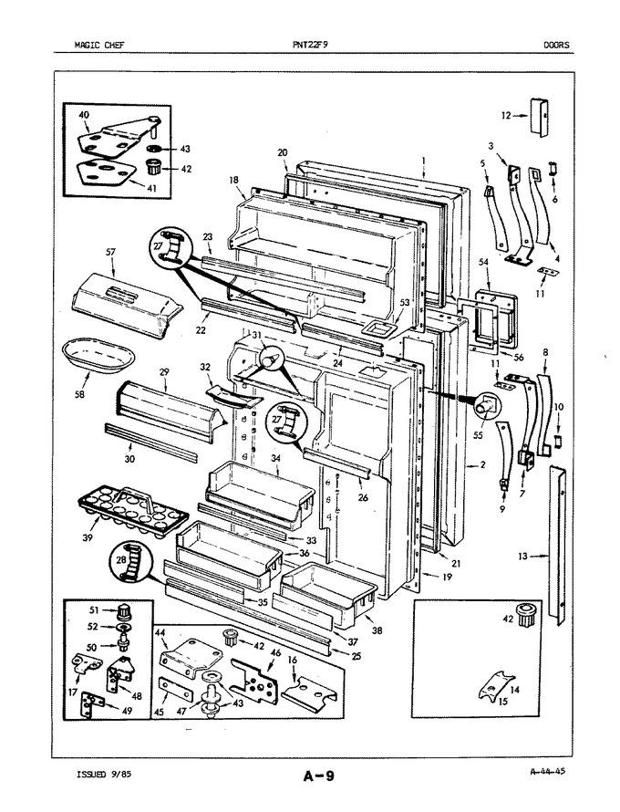 Diagram for PNT22F9LA (BOM: 5B62B)