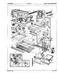 Diagram for 03 - Fresh Food Compartment