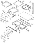 Diagram for 09 - Shelves & Accessories