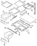 Diagram for 09 - Shelves & Accessories