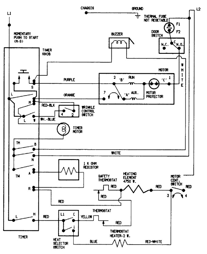Diagram for PYE2000GGE