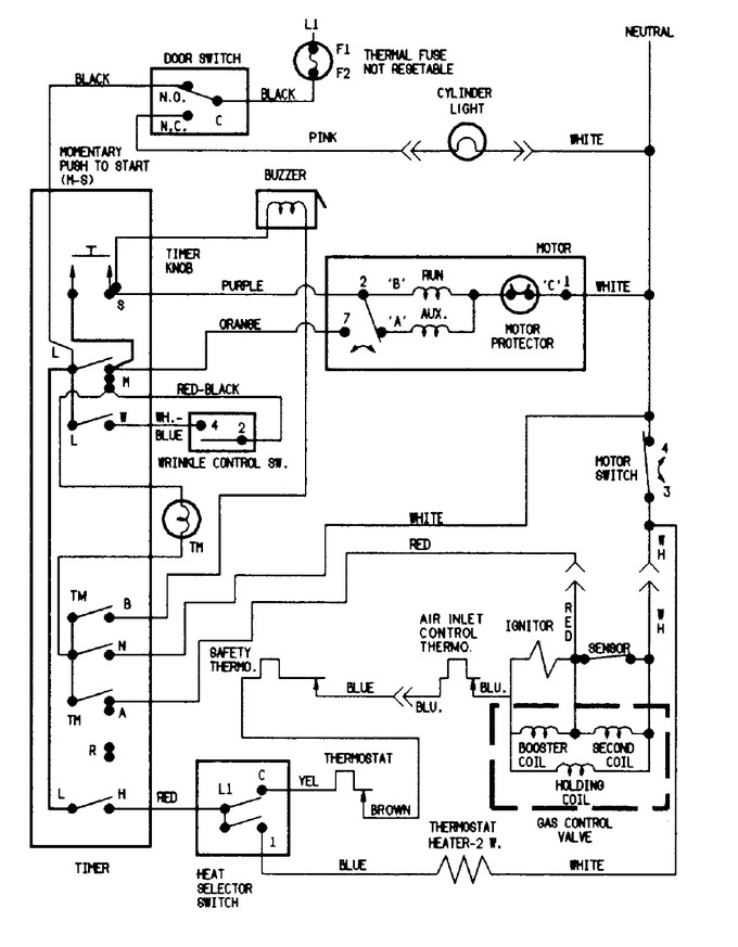 Diagram for PYG2000AWW