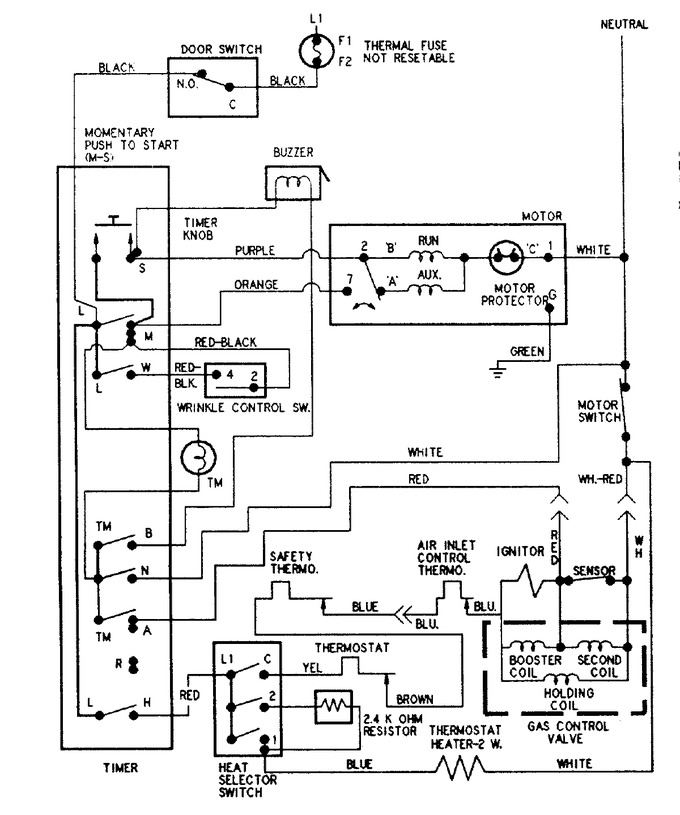 Diagram for PYG3250AWW