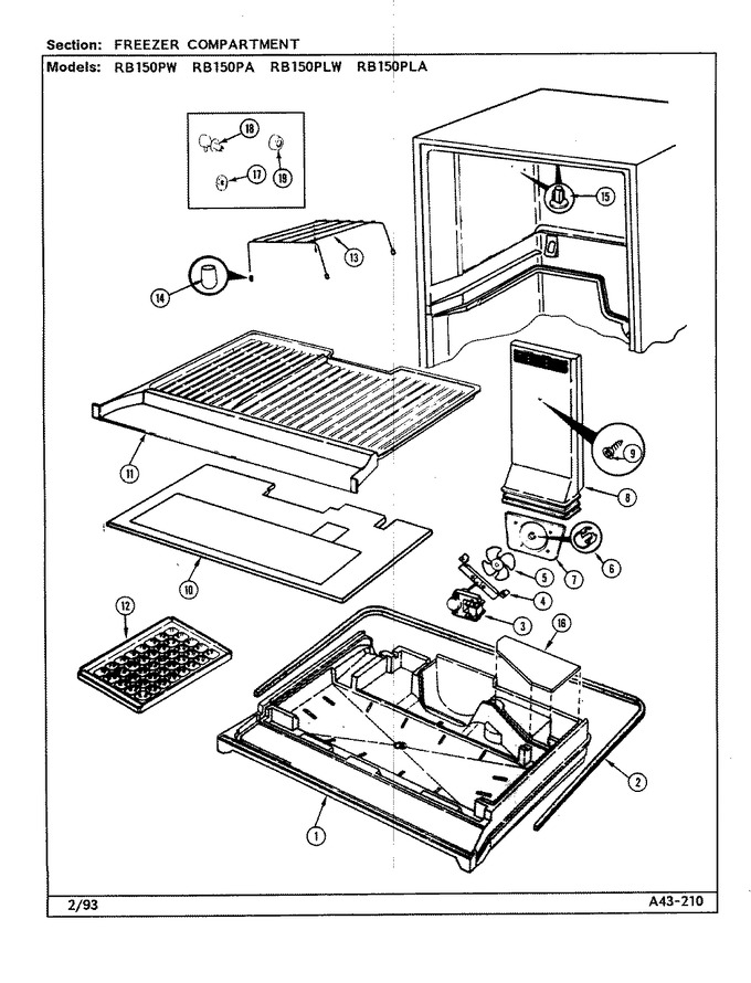 Diagram for RB150PA (BOM: DG05A)