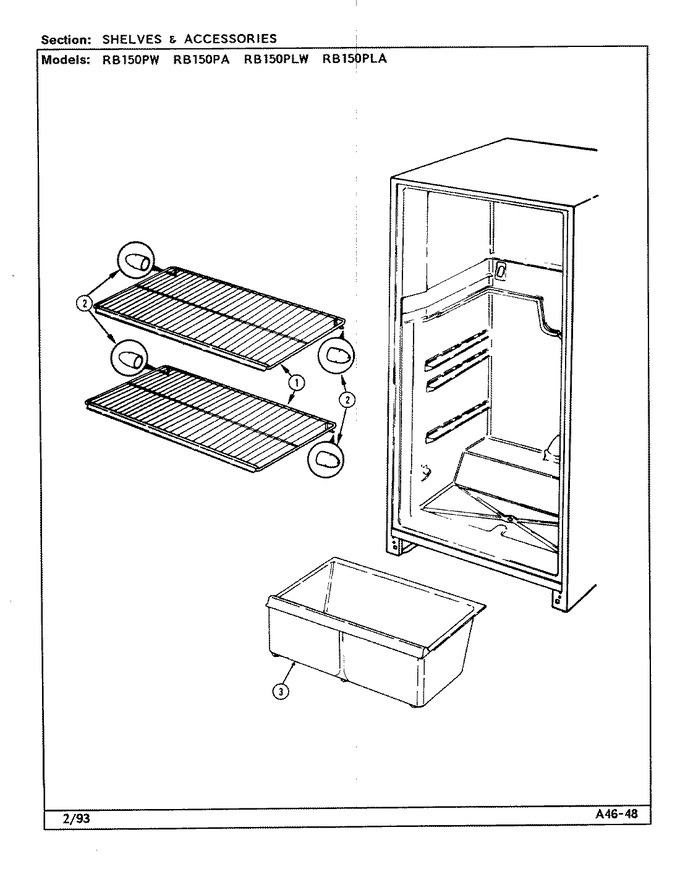 Diagram for RB150PW (BOM: DG06A)