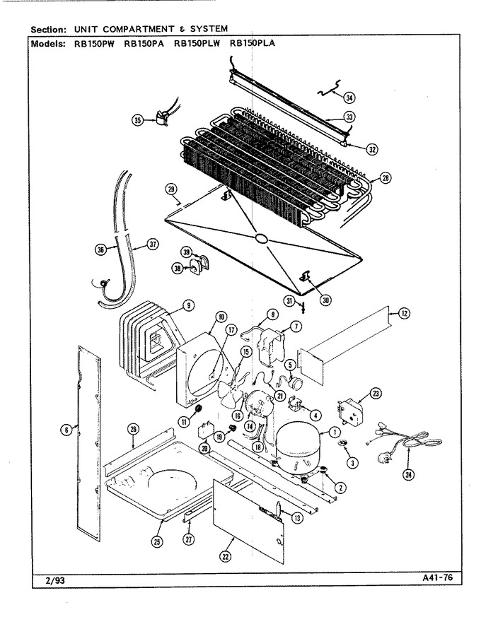 Diagram for RB150PW (BOM: DG06A)