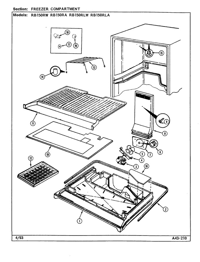 Diagram for RB150RLA (BOM: DG18A)