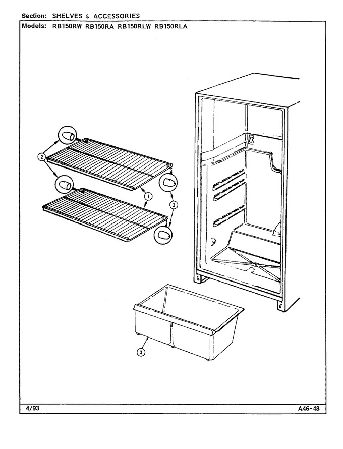 Diagram for RB150RLA (BOM: DG18A)