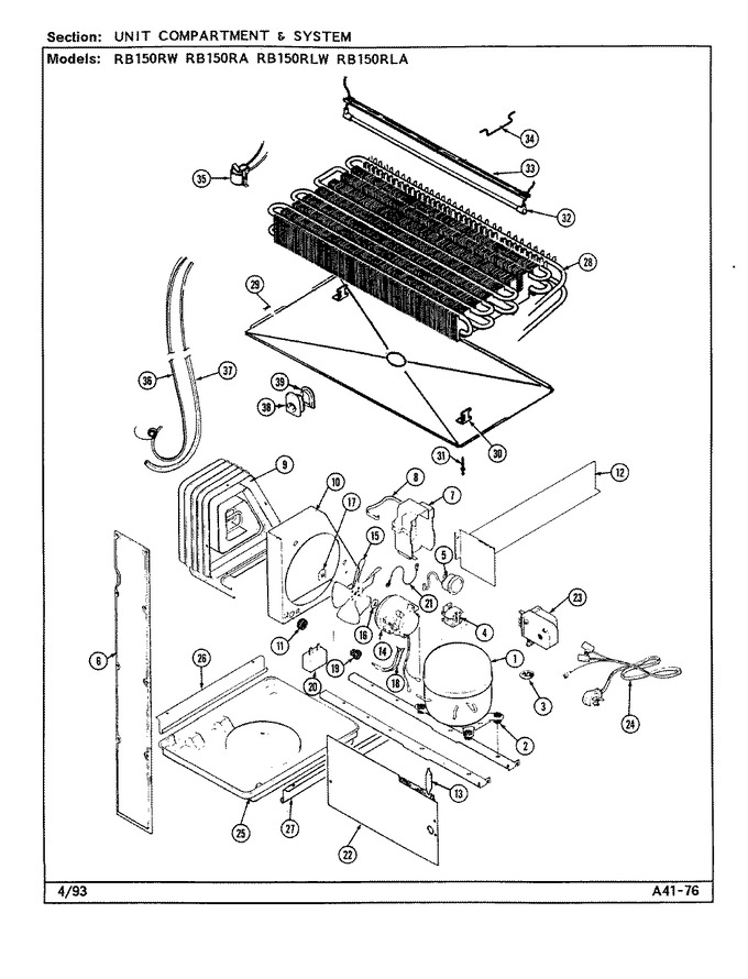 Diagram for RB150RLA (BOM: DG18A)