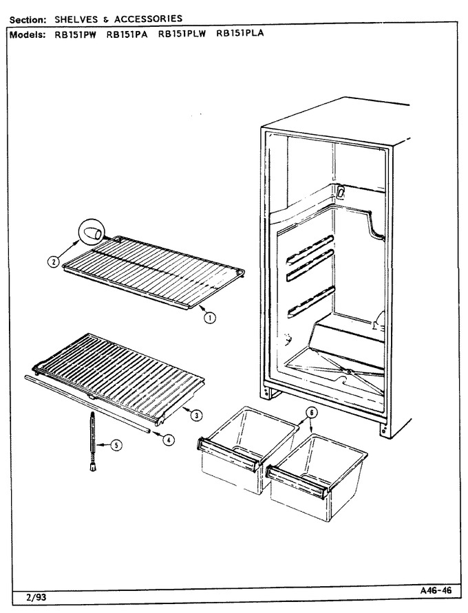 Diagram for RB151PA (BOM: DG03A)