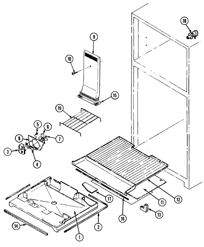 Diagram for RB151PLFW (BOM: DG12C)