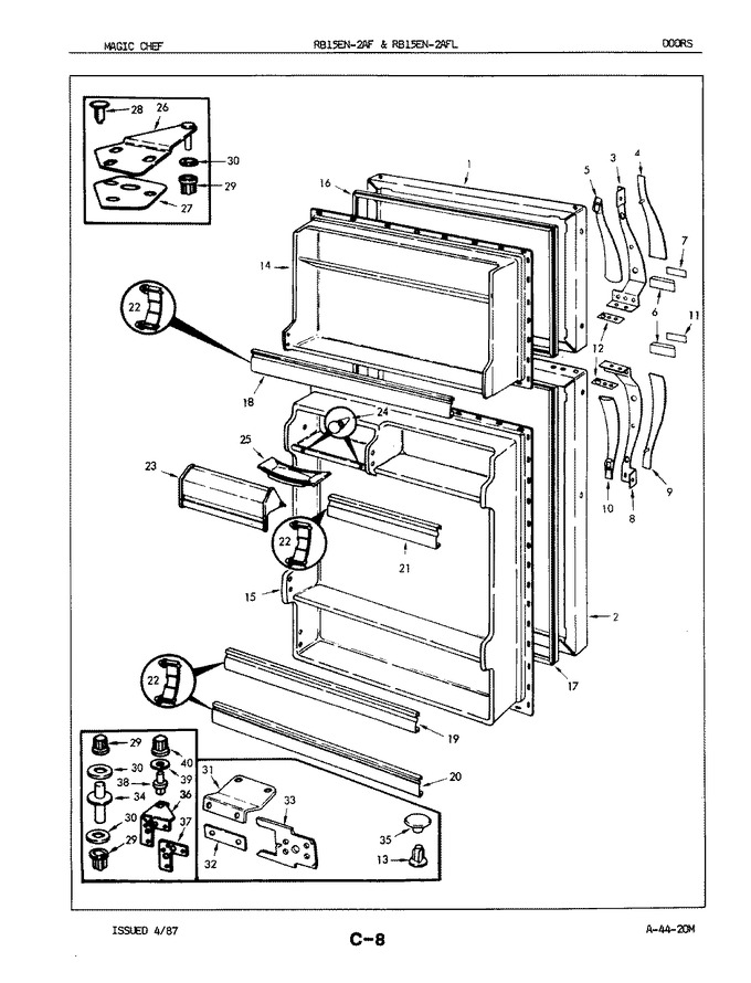 Diagram for RB15EA2AF (BOM: 5E30A)