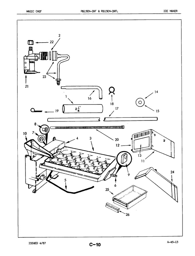 Diagram for RB15EA2AF (BOM: 5E30A)