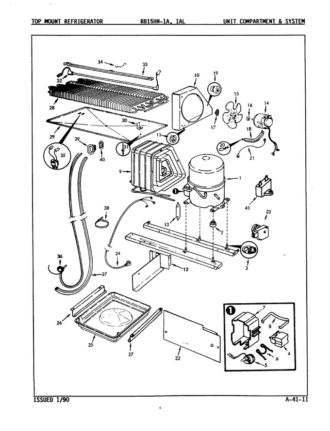 Diagram for RB15HN1AF (BOM: 8C44A)