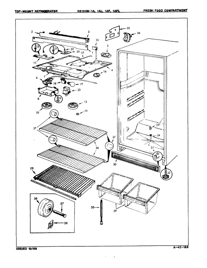 Diagram for RB15HN1AF (BOM: 8C44A)