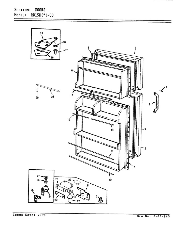 Diagram for RB15KA-00 (BOM: AG09A)