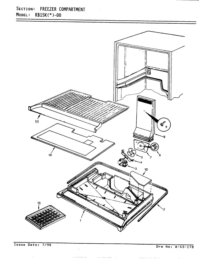 Diagram for RB15KA-00 (BOM: AG09A)