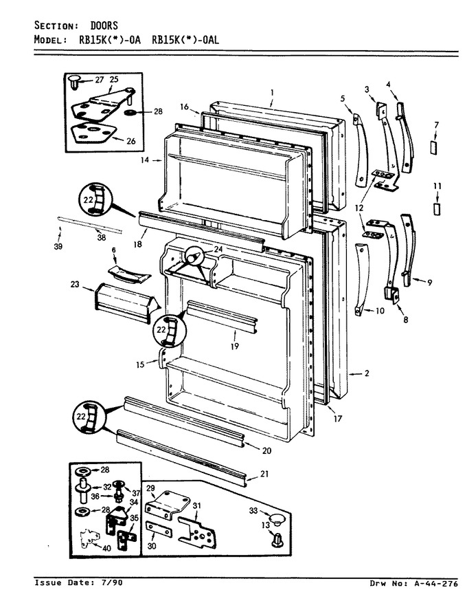 Diagram for RB15KA-0AL (BOM: AG07A)