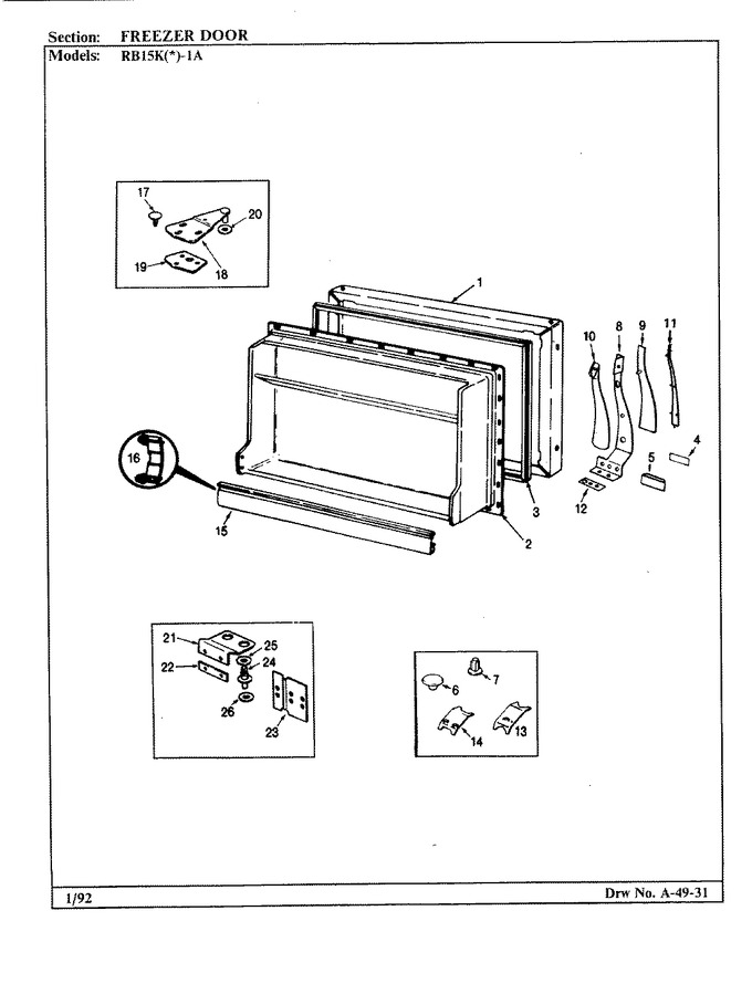 Diagram for RB15KA-1A (BOM: BL02B)