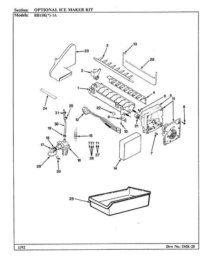 Diagram for RB15KA-1A (BOM: BL02B)