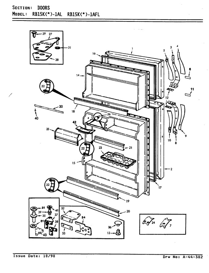 Diagram for RB15KA-1AF (BOM: BG11A)