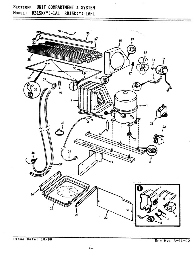 Diagram for RB15KA-1AF (BOM: BG11A)
