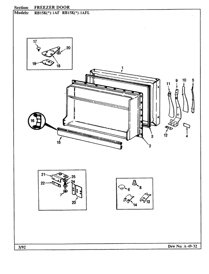 Diagram for RB15KA-1AFL (BOM: BG12C)